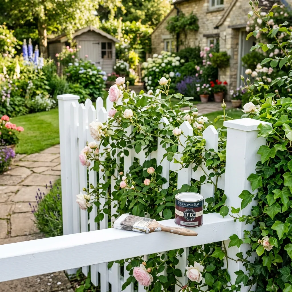 Fence painting