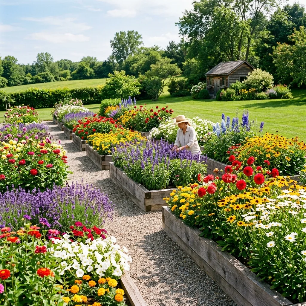 Flower garden