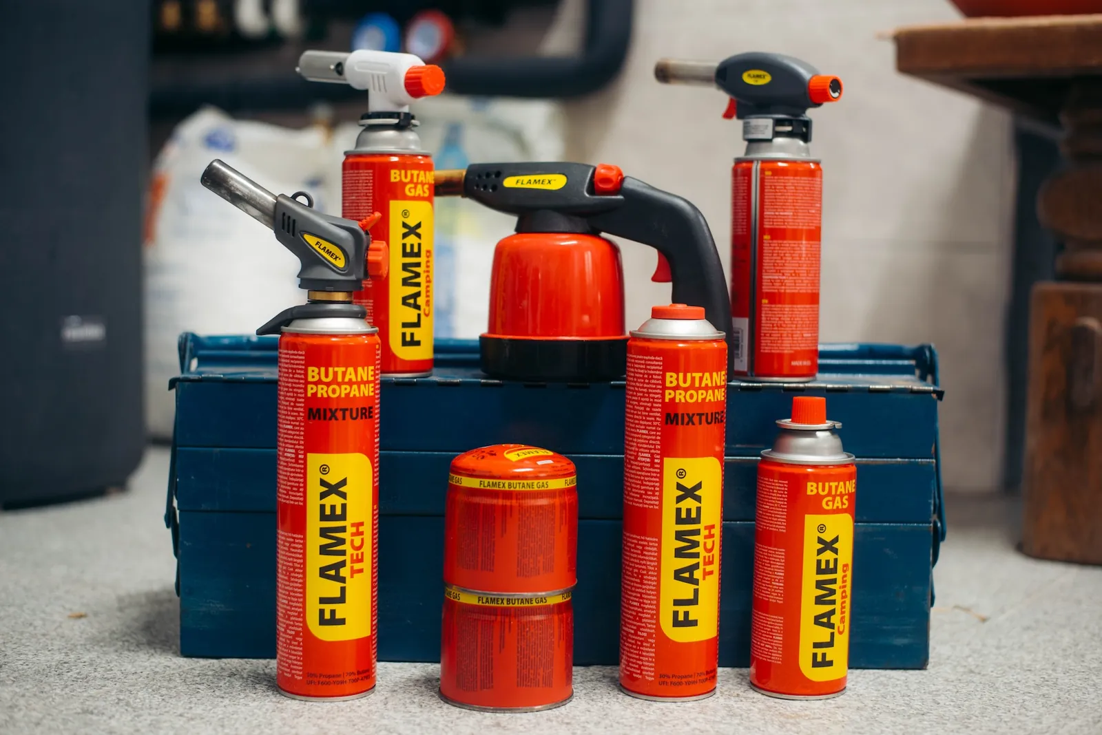 Flamex Tech torches and cartridges