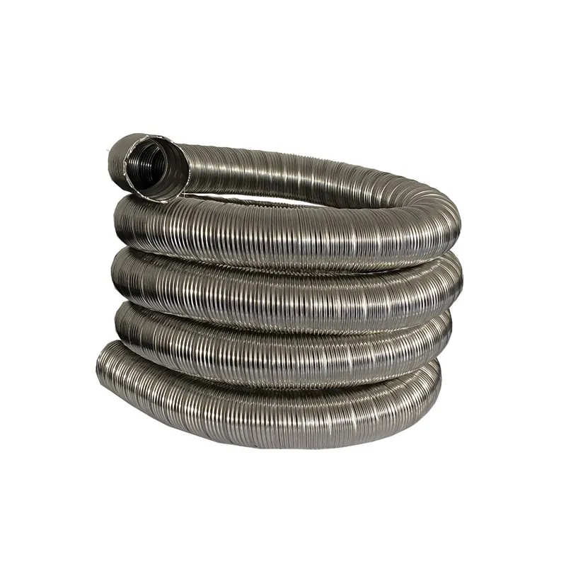 Flexible stainless steel pipe Ø 80mm / 3m long